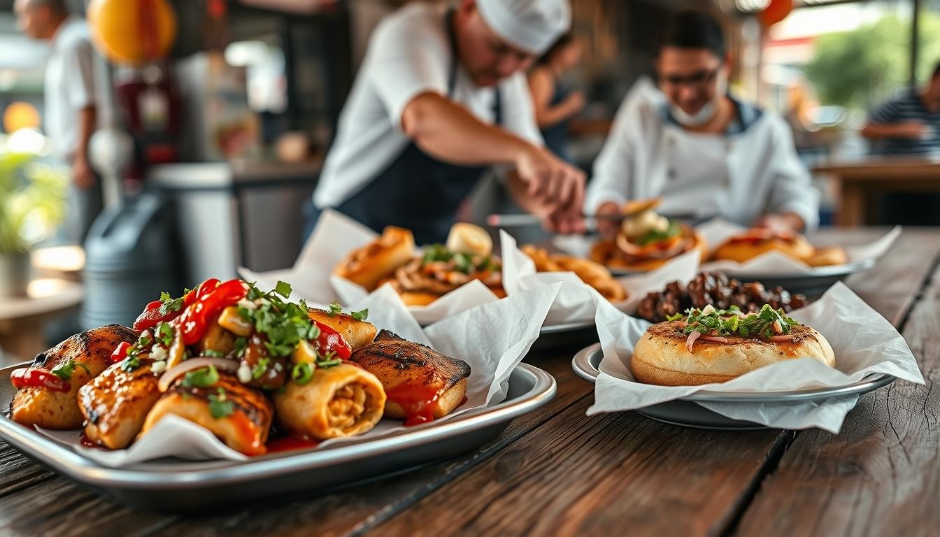 Comforting family dinner served at home