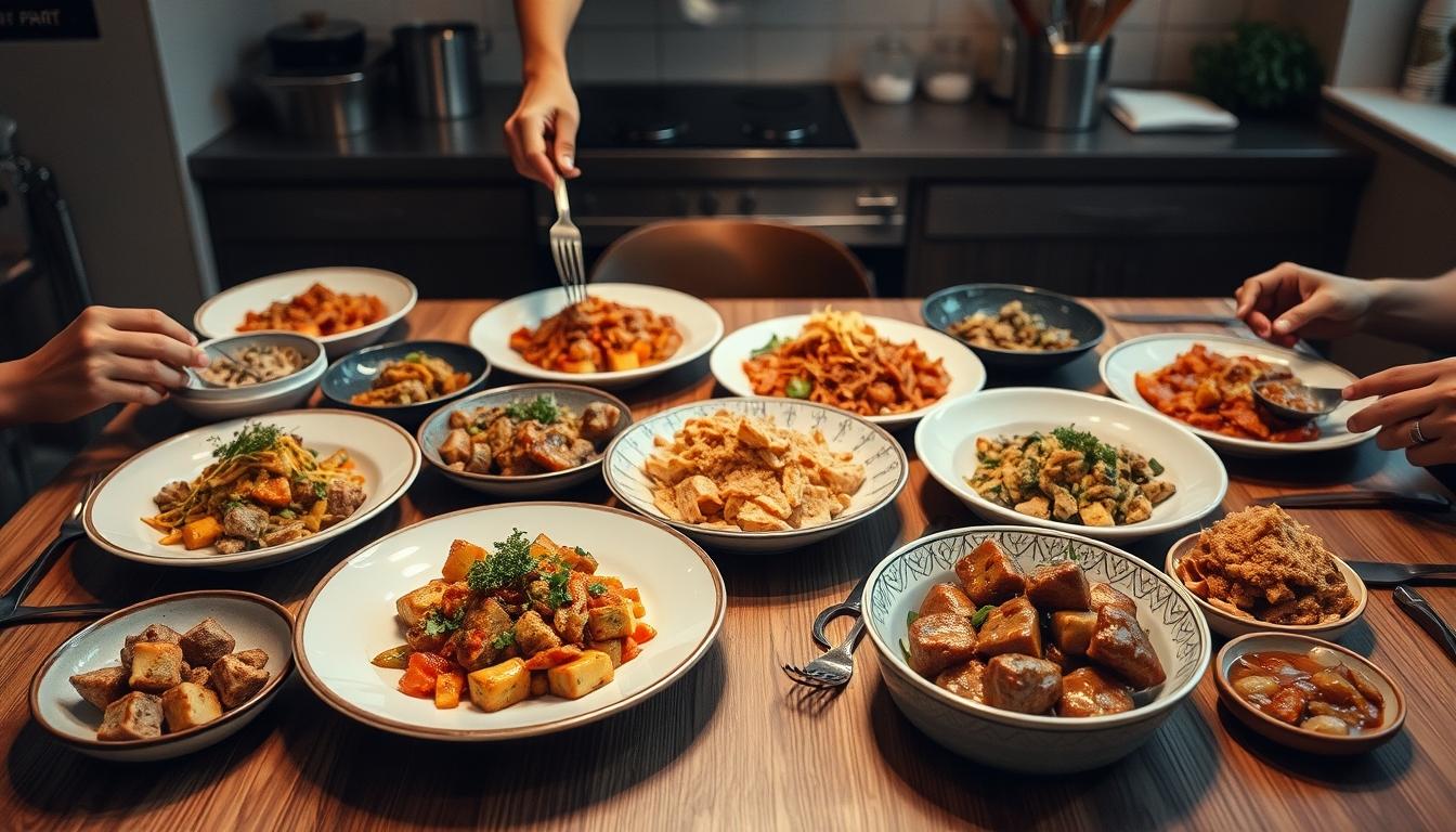 Comforting homemade dinner dish